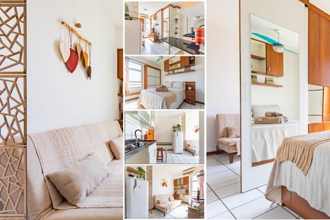 Bed, Kitchen or kitchenette, Living room, Photo of the whole room, Bedroom