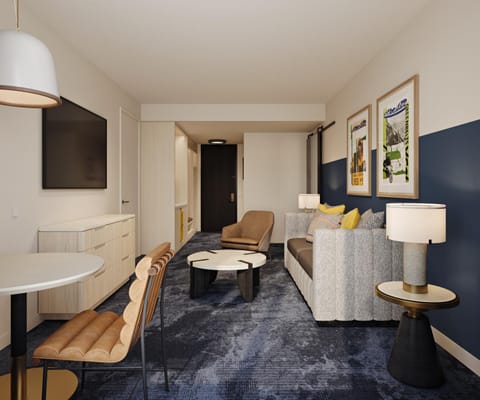 TV and multimedia, Living room, Seating area, Bedroom