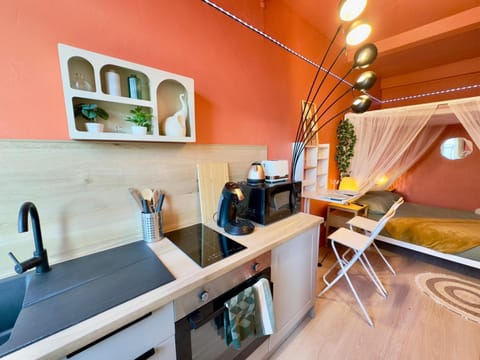 Studio Bali Hyper centre Lit Baldaquin Apartment in Arras
