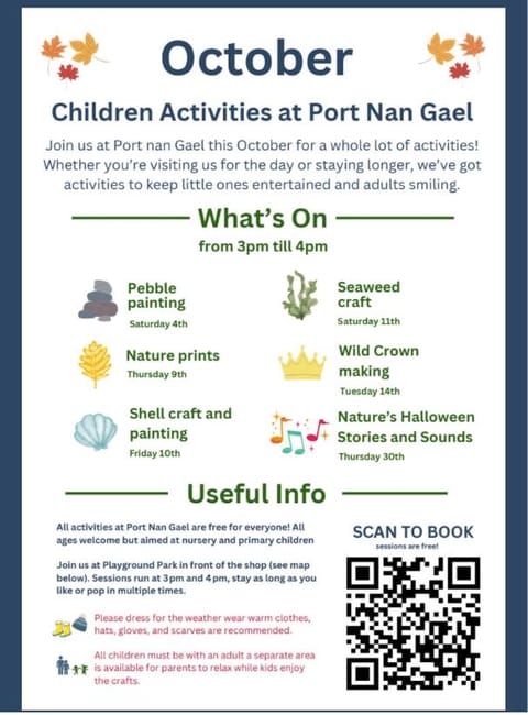 The Hideouts at Port nan Gael Campsite Campground/ 
RV Resort in Scotland