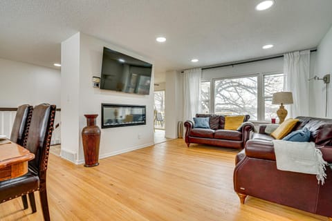 Waterfront Eagle Lake Home with Yard and Deck House in Maple Grove