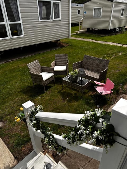 The Aurora van at Presthaven sands holiday park and beach resort in North Wales- 8 berth Campground/
RV Resort in Llanasa