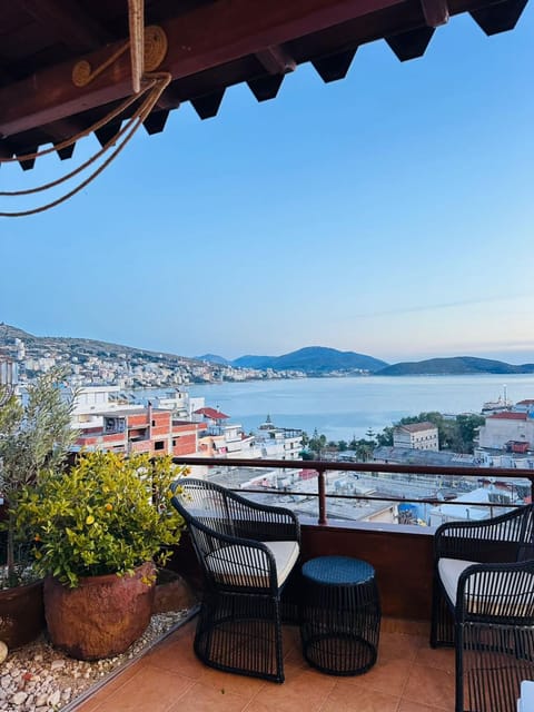 Day, Natural landscape, View (from property/room), Balcony/Terrace, Mountain view, Sea view