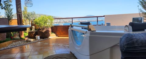 Patio, Day, View (from property/room), Balcony/Terrace, Sea view