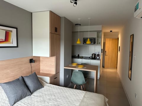 Bed, Kitchen or kitchenette