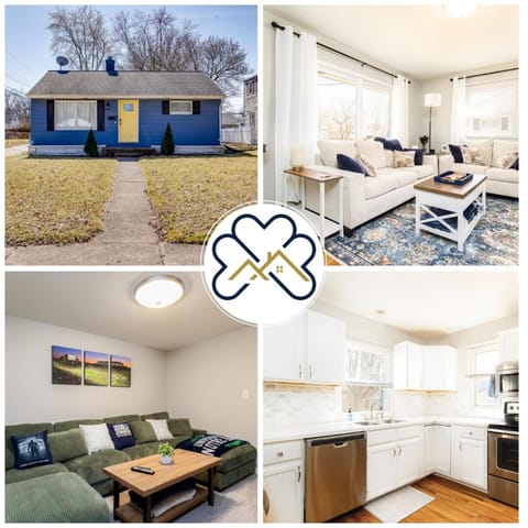 Rockne's Rally - Updated 3BR 2BA Home 1 Mile from ND Apartment in Mishawaka