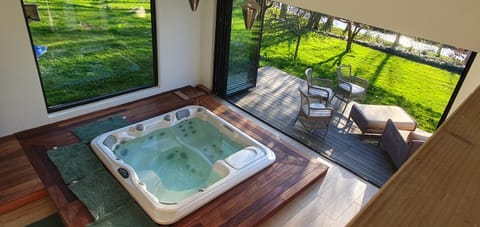 Natural landscape, Hot Tub, Hot Tub, River view, River view