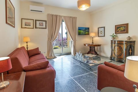 Living room, air conditioner