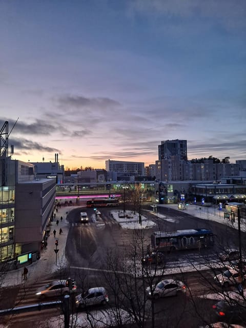 City view, Location, Sunset