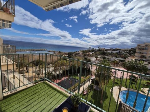 View (from property/room), Balcony/Terrace, Sea view