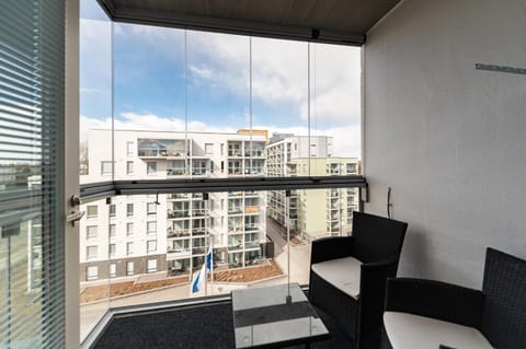 Day, View (from property/room), Balcony/Terrace, Seating area, City view