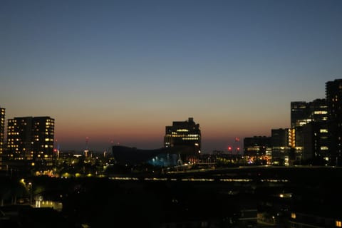 City view, Sunset