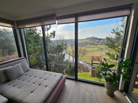 Spring, Garden, View (from property/room), Living room, Seating area, Garden view, Garden view, Lake view, Mountain view, River view