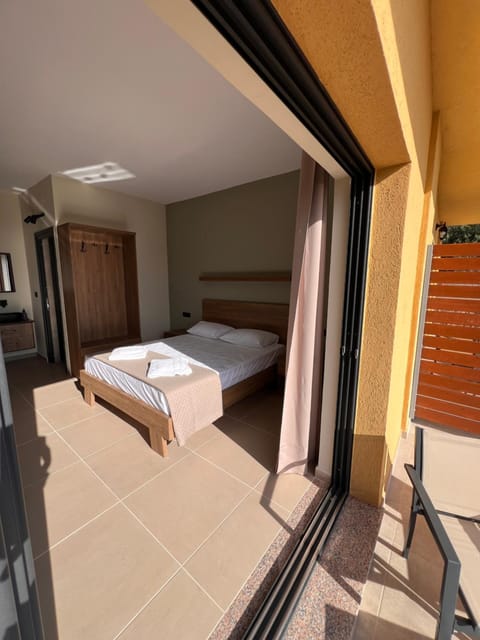 Bed, Photo of the whole room, Bedroom, towels, wardrobe