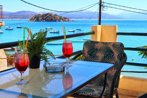 Day, View (from property/room), Balcony/Terrace, Balcony/Terrace, Seating area, Sea view, Drinks