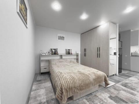 Bed, Photo of the whole room, Bedroom, wardrobe