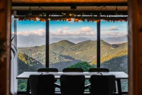 Natural landscape, Dining area, Mountain view