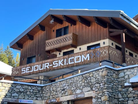 Le Montaska - Chalet pour 15 avec Jaccuzi et Sauna - La Plagne Apartment in Mâcot-la-Plagne