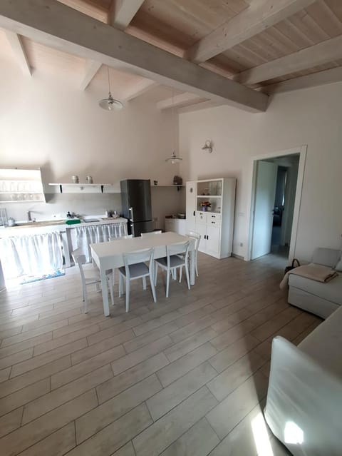 Kitchen or kitchenette, Living room, Dining area, stove