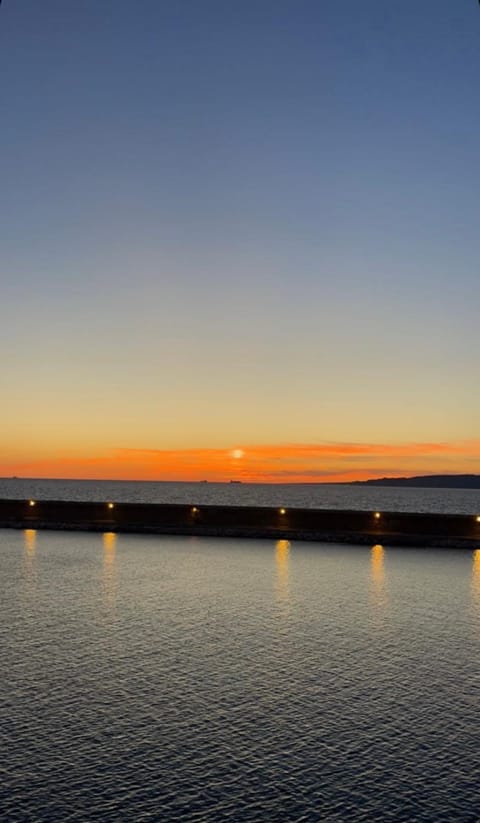 Property building, Sunset