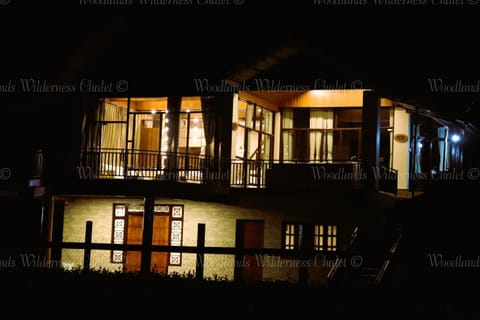 Property building, Night, Balcony/Terrace