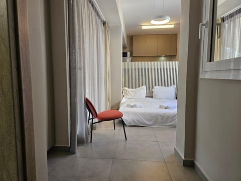 Bed, Living room, Photo of the whole room