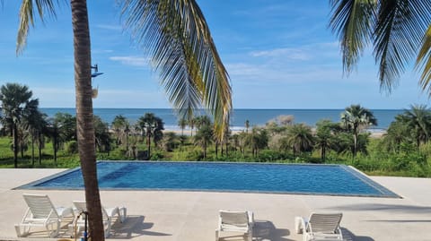 Natural landscape, Pool view, Sea view, Swimming pool