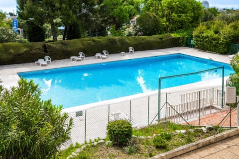 Property building, Living room, Swimming pool