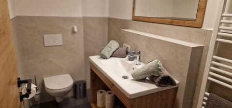 Toilet, Bathroom, towels