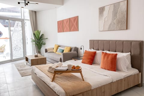 Bed, Living room