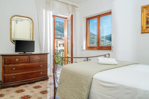 Bed, View (from property/room), Bedroom, Mountain view, air conditioner