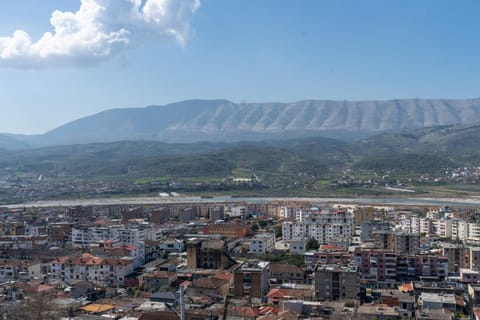 Day, Natural landscape, City view, Mountain view