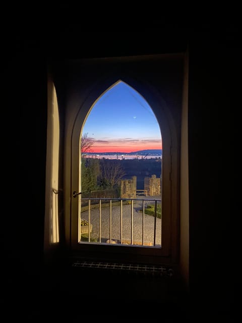 Sunset, Inner courtyard view