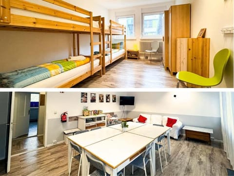 Living room, Seating area, Dining area, Bedroom, bunk bed