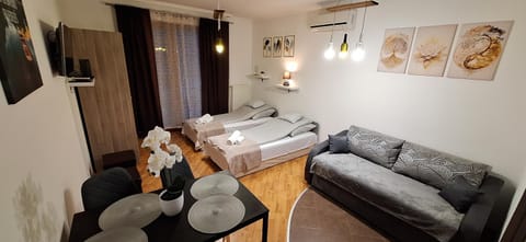 Living room, Dining area, Bedroom