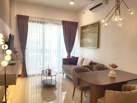 Living room, air conditioner
