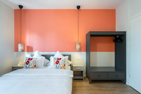 Bed, Photo of the whole room, Bedroom, wardrobe