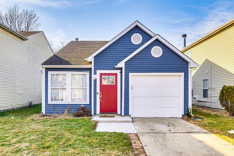 5 Mi to Eagle Creek Park Home with Fenced Yard! House in Pike Township