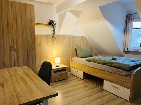 Bed, Living room, Seating area, Bedroom, towels, wardrobe
