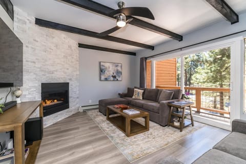 Communal lounge/ TV room, TV and multimedia, Living room, Seating area, fireplace