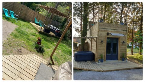 Magnifique Tiny House avec jacuzzi privatif proche du Touquet Paris plage House in Hauts-de-France