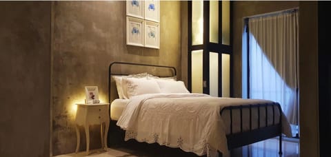 Bed, Bedroom, Text overlay