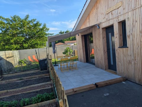 Property building, Patio, Garden view