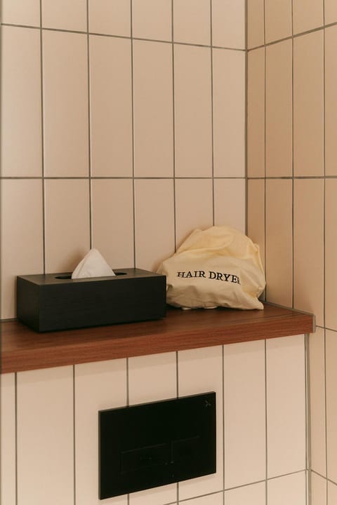 Bathroom, hair dryier