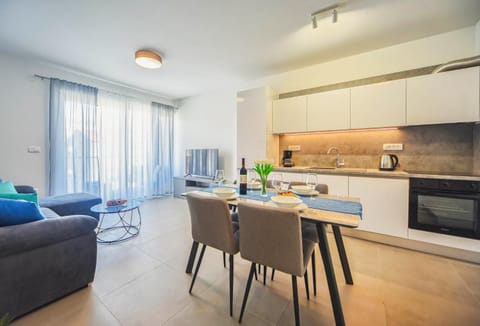 Coffee/tea facilities, Kitchen or kitchenette, Living room, Decorative detail, Seating area, Dining area, oven, stove