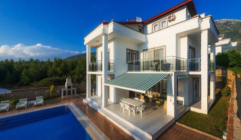 Patio, Balcony/Terrace, Pool view