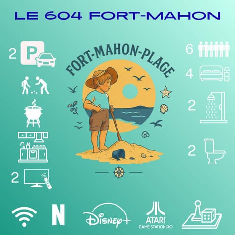 Le 604, confort et détente House in Fort-Mahon-Plage