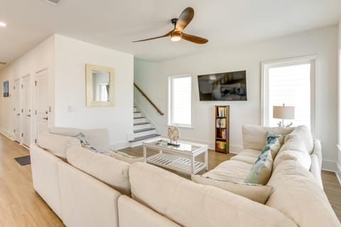 Steps to Beach New Navarre Home with Ocean Views! House in Pensacola Beach