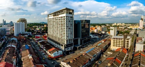 Property building, Day, Neighbourhood, Bird's eye view, City view, Street view, Location