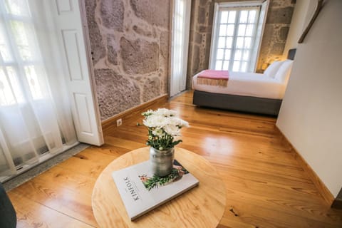 Bed, Living room, Bedroom